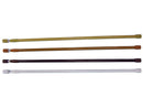 伸縮式つっぱり棒ホワイト木目85-120cmアソートΦ19mm