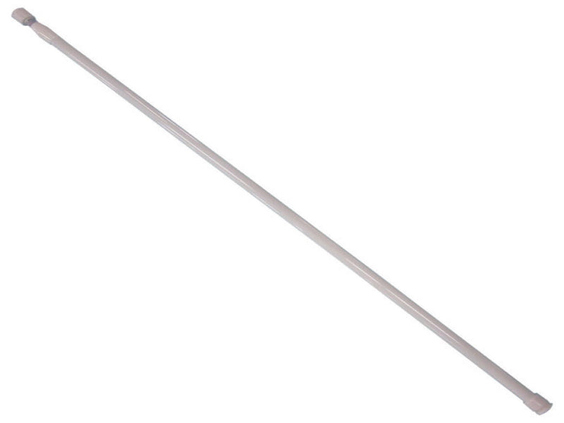 伸縮式つっぱり棒ホワイト120-190cmΦ19-22mm