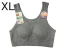 スポーツブラ（XL、グレー）