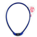 ワイヤロック65cmダイヤル式ストレートタイプ（Φ8mm）