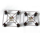 角型花台キャスター付約19cm_約22cmアソート