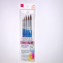 馬毛丸筆（5本）