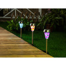 ソーラーガーデンライト（ステンドガラス風）