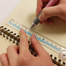 分度器付_折りたたみルーラー定規