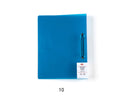 2穴ファイル（A4、ブルー）