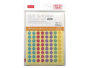 ポイントシール　パステルドット柄　小　864片
