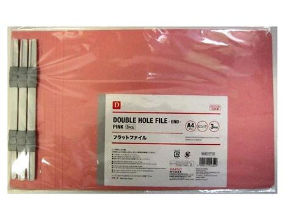 DAISO ダイソー レポート用紙3冊 ルーズリーフ１ 赤シート下敷き2枚