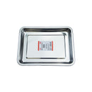 ステンレストレー（深型、約39×29cm）