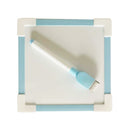 スクエアホワイトボードマグネット付正方形約15cm×15cm