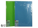 Ａ４クリアブック４０ポケット（ブルー、グリーン）