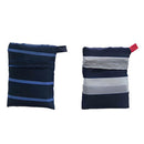 ショッピングバッグ（ボーダー）