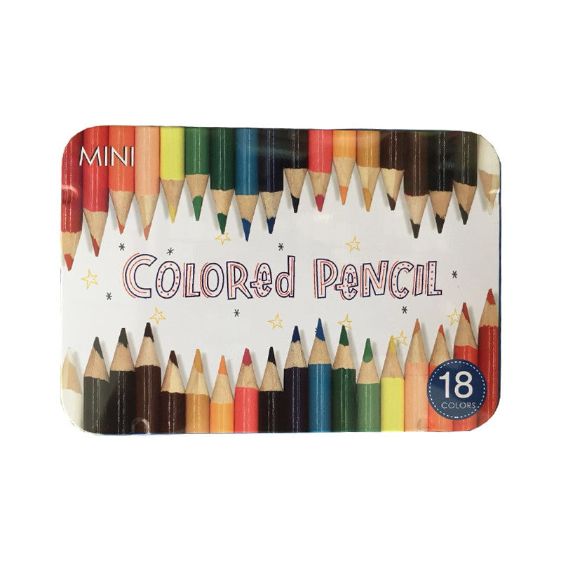 色鉛筆（ミニ、18色）