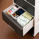 不織布仕切りケース（ホワイト、２枚、１１×３２×２０ｃｍ）