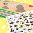 しゃしんシールブック_はたらくのりもの