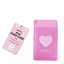 ＰＶＣパスケース（スマイリー、ピンク）