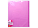 クリアブック（Ａ４、薄型４０ポケット、ピンク）