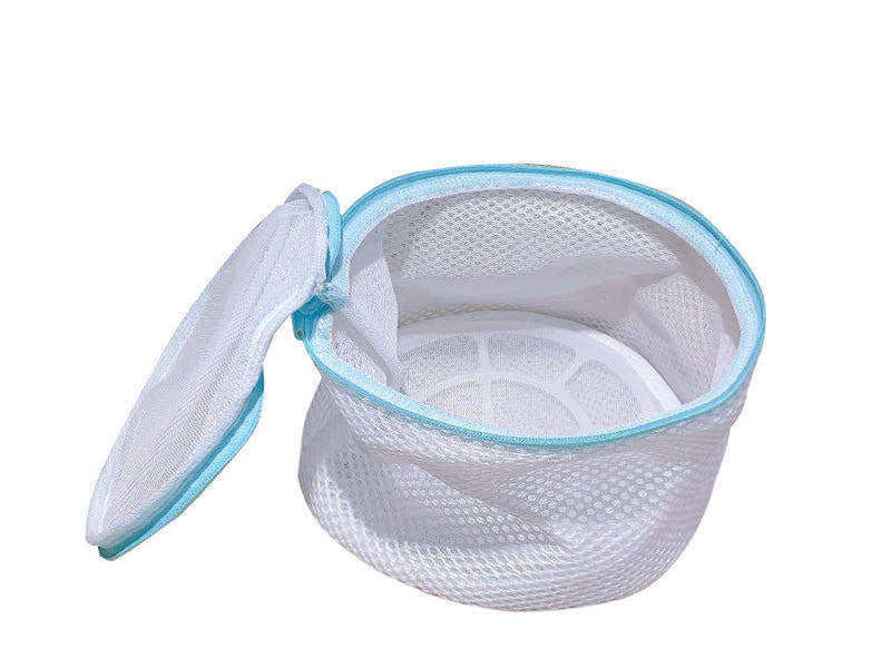 洗濯バッグ（型くずれ防止、ブラジャー専用、直径１８ｃｍ）