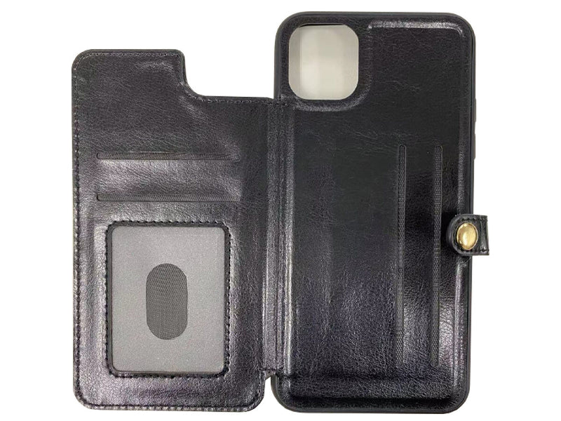 スマホカバ－（背面カード収納ポケット式、アイフォ－ン用、１２