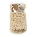 ボアクッションカバー（ベージュ、４５ｃｍｘ４５ｃｍ）