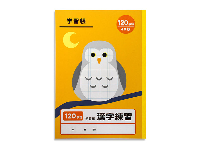 学習帳１５（漢字練習、１２０字詰、４０枚）