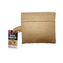 トラベル収納ケース（折りたたみ、ベージュ、３１．５ｃｍ×４２．５ｃｍ×１２ｃｍ）