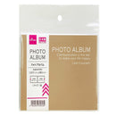 クラフトカラーフォトアルバム（Ｌ判、１段１２ポケット×３冊）