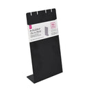 ネックレススタンド（プレート、ブラック）