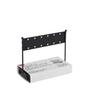 ピアススタンド（小物トレー付、ブラック）