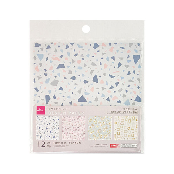 デザインペーパー　1000枚 デザインペーパー（エレガント） -100均 通販 ダイソーオンライン