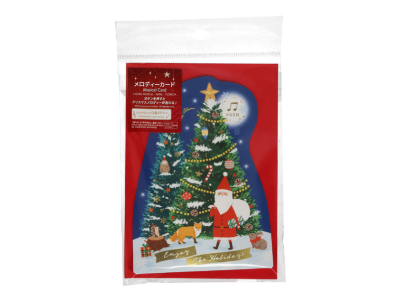 メロディーカード（クリスマス、フォレスト） -100均 通販 ダイソー