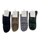 チェック柄ソックス