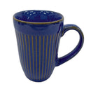 削ぎエンボス　マグカップ　ネイビー