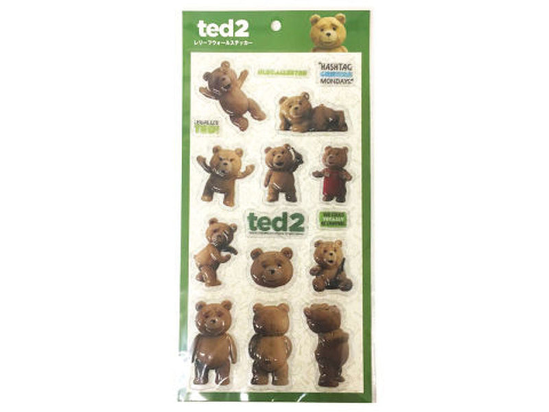 TED_レリーフウォールステッカー