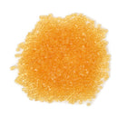 ガラスビーズ（カット２ｍｍ、べっこう）