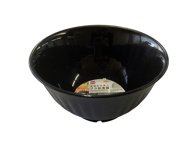 丸鉢（抗菌、黒、Φ１３ｃｍ×６．５ｃｍ）