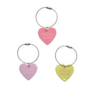 キーホルダー（ワイヤーリング、キャンディハート）