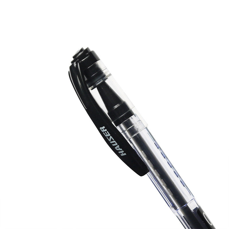 キャップ式油性ボールペン（黒）10本セット