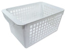 深型バスケット_ホワイト