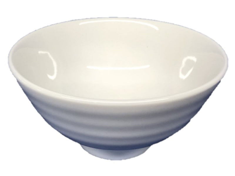 丸飯碗（白、約１１．４ｘ１１．４ｘ５．７ｃｍ）