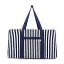 トラベルバッグ（ワイド、Ｌ、ストライプ）